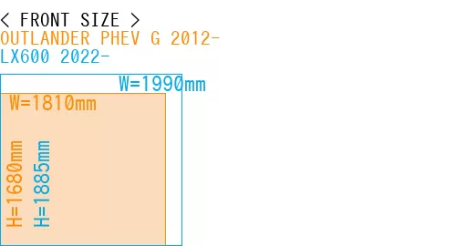 #OUTLANDER PHEV G 2012- + LX600 2022-